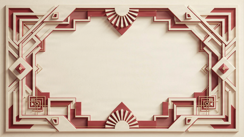 Art Deco Decorative Border